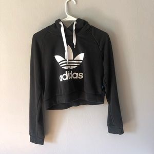Adidas cropped hoodie